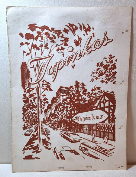 Topinkas Country House - Menu (newer photo)